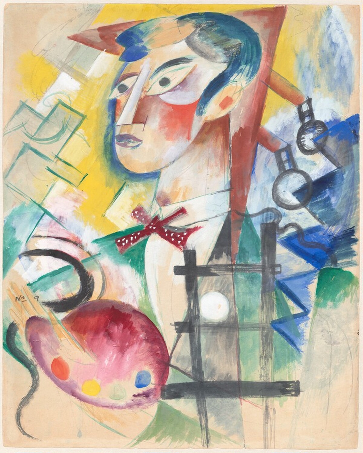 Self-Portrait (recto)