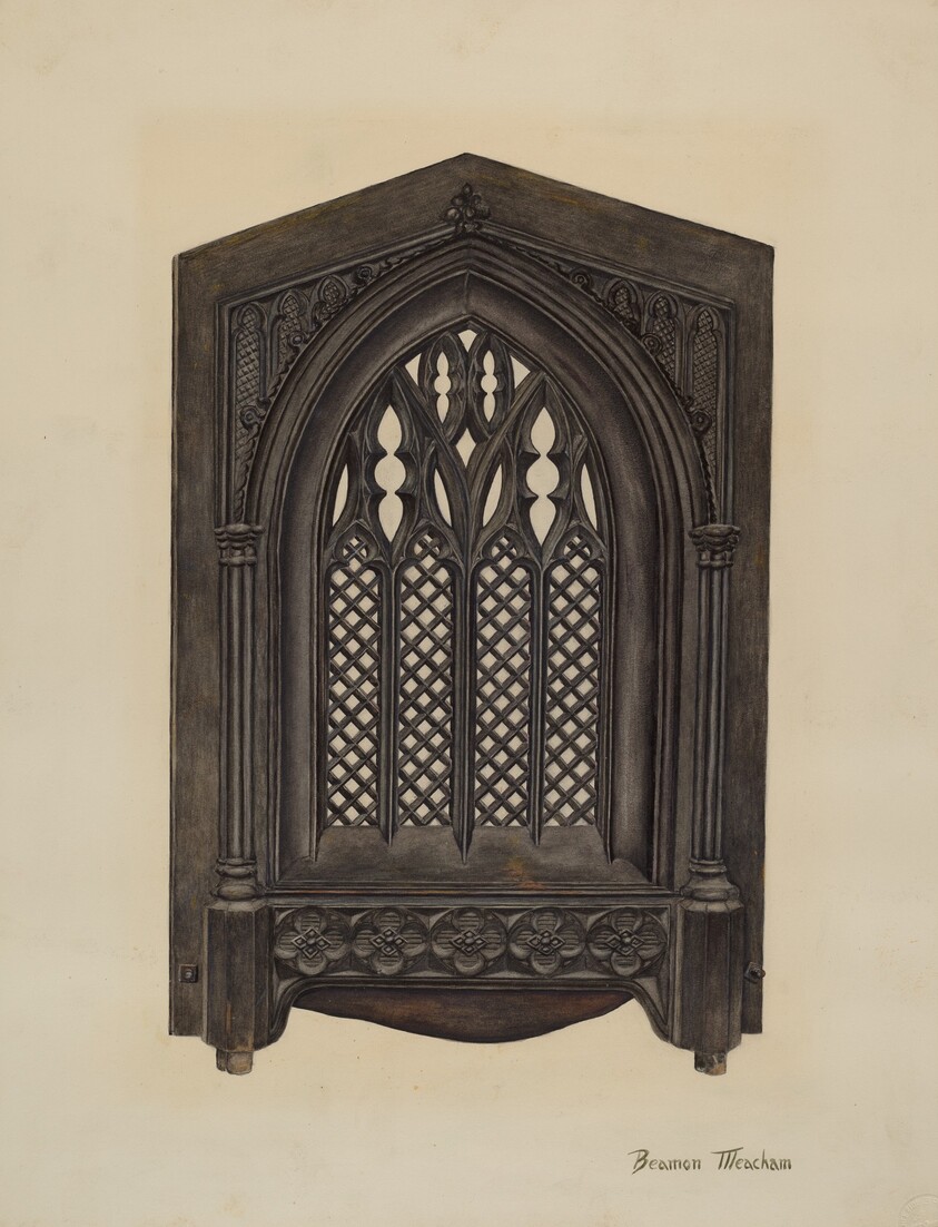 Cast Iron Gate Front