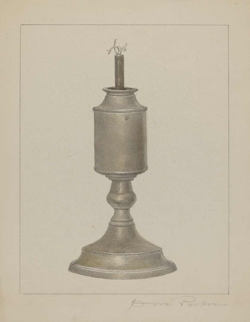 Whale Oil Lamp