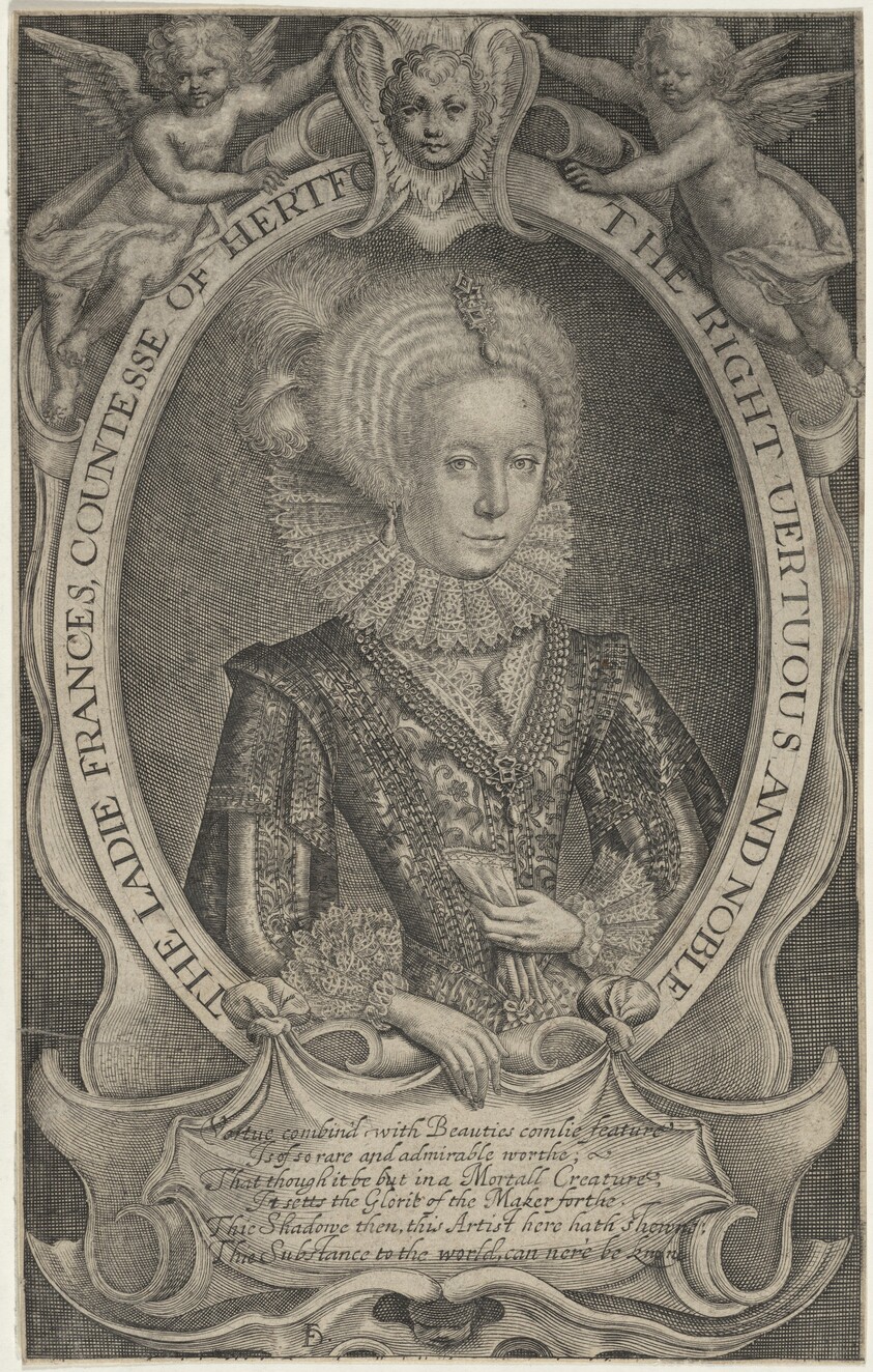 The Ladie Frances, Countesse of Hertford (Frances Howard)