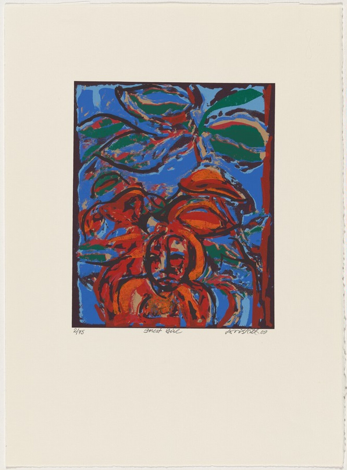 Forest Girl from Doorway