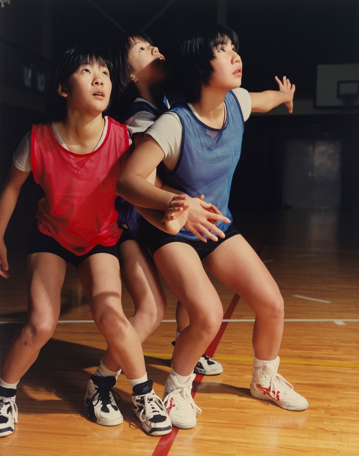 Atsuko Shinkai, Eri Kobayashi and Naomi Hasegawa