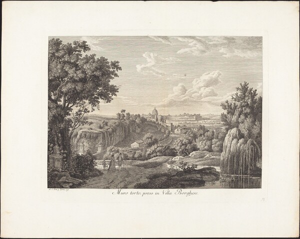 Muro torto, preso in villa Borghese