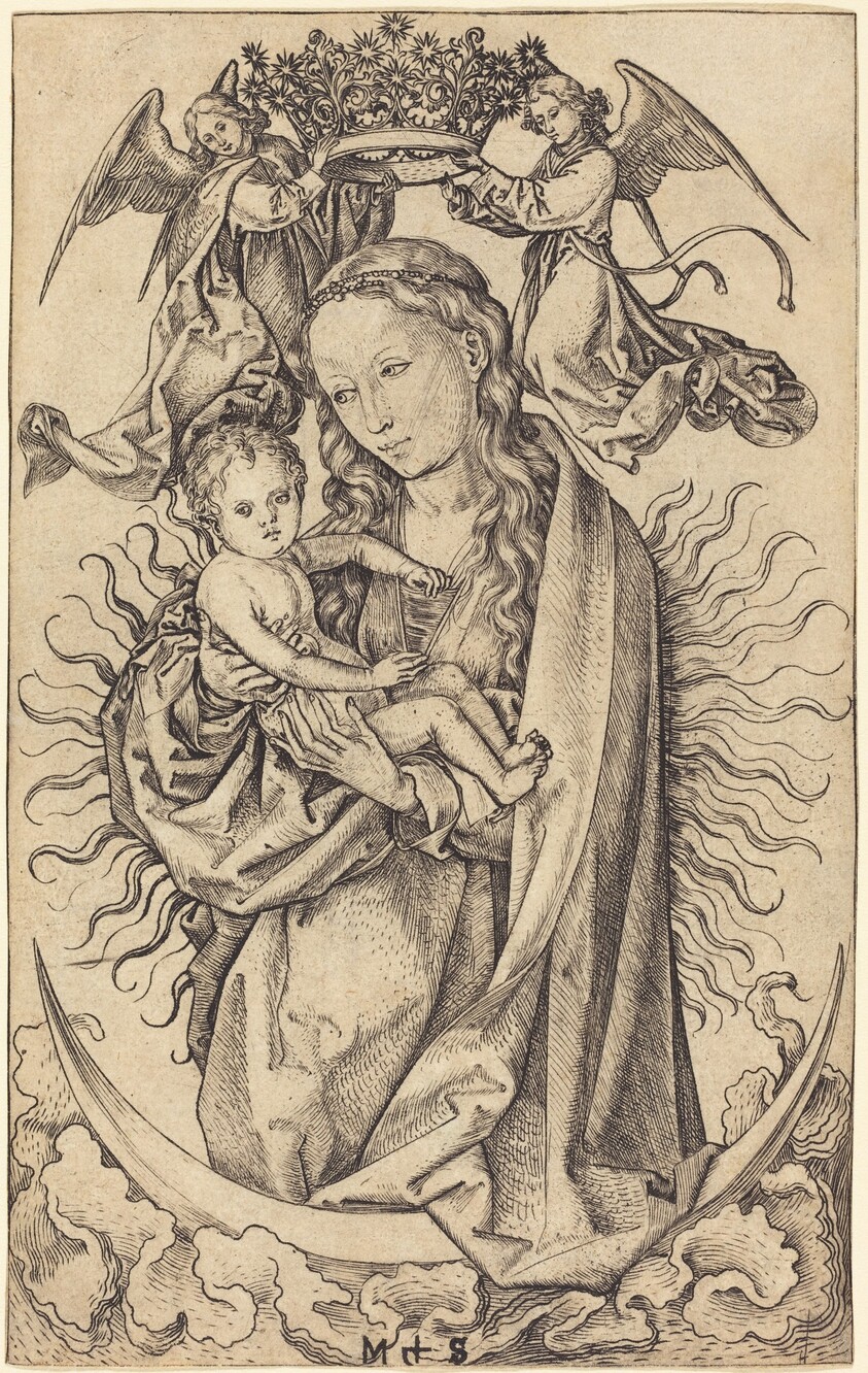Madonna on the Crescent