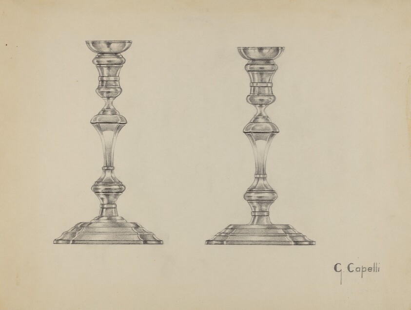 Silver Candlesticks