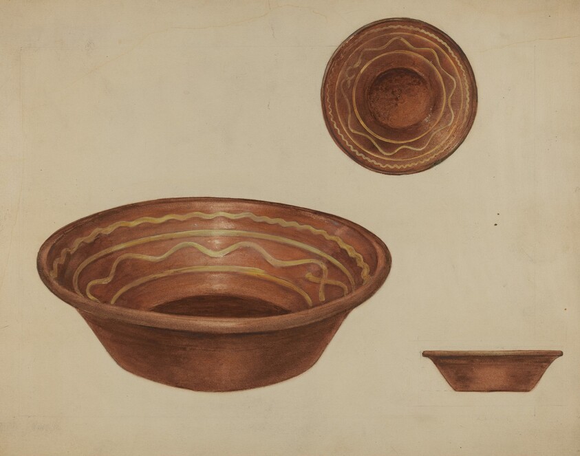 Pa. German Pie Plate