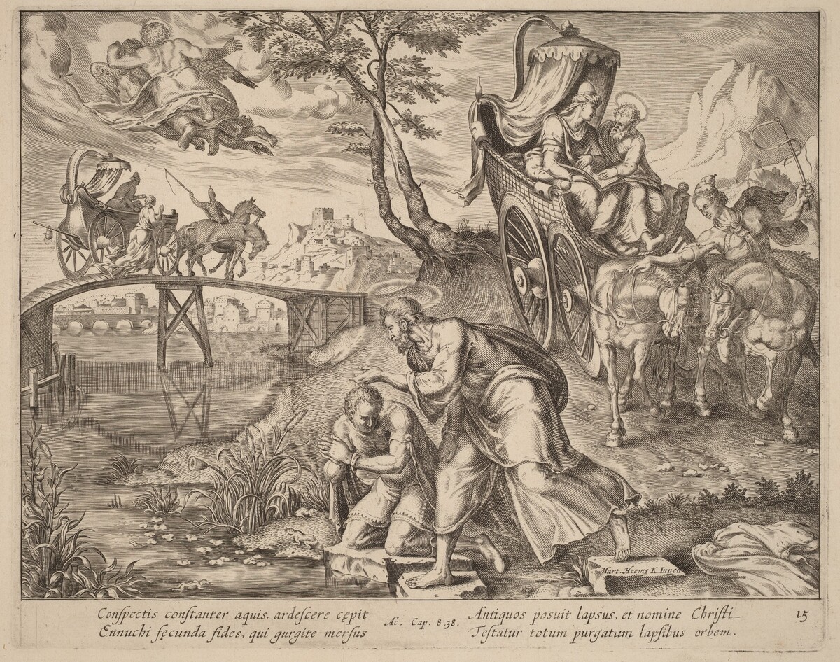 The Baptism of the Eunuch by Saint Philip