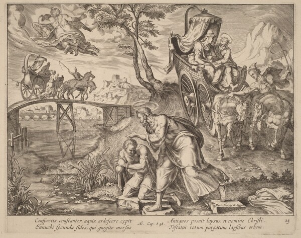 The Baptism of the Eunuch by Saint Philip