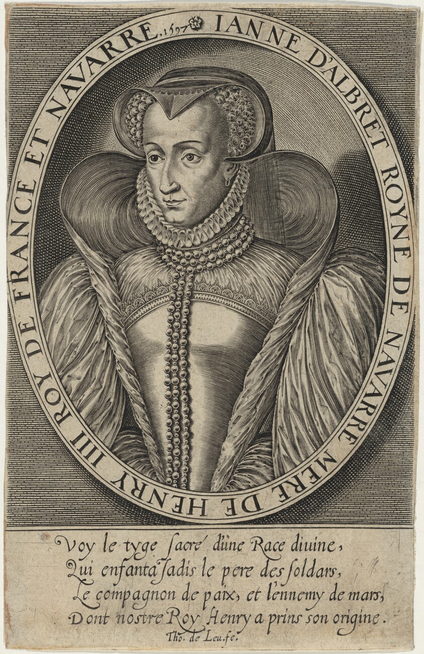 Jeanne D'Albret, Queen of Navarre, Mother of Henry IV of France