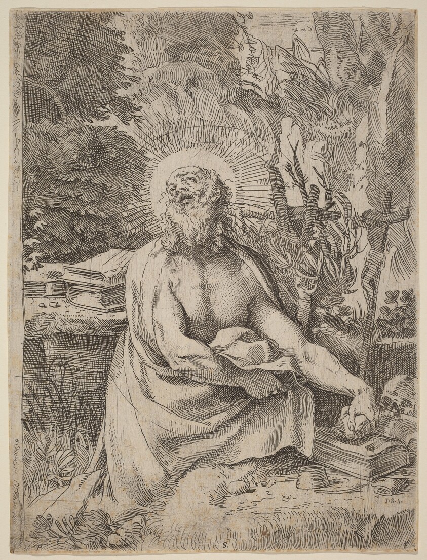 Saint Jerome in the Wilderness