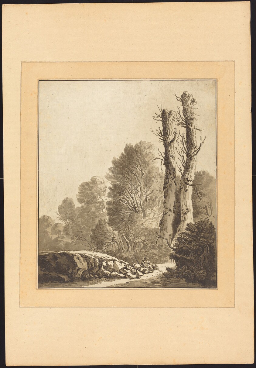 Landscape with Two Trees