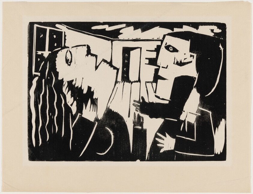 Liebesgram (Travails of Love) from the periodical Kündung, vol. 1, no. 3