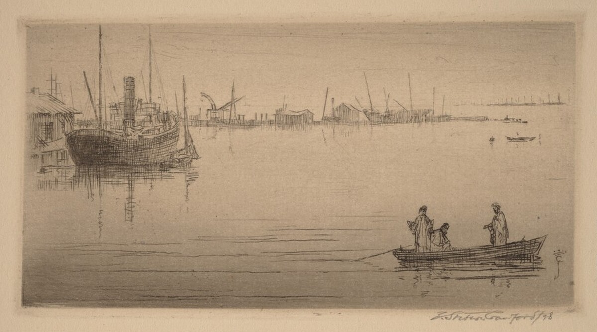 Port of Tunis, Twilight