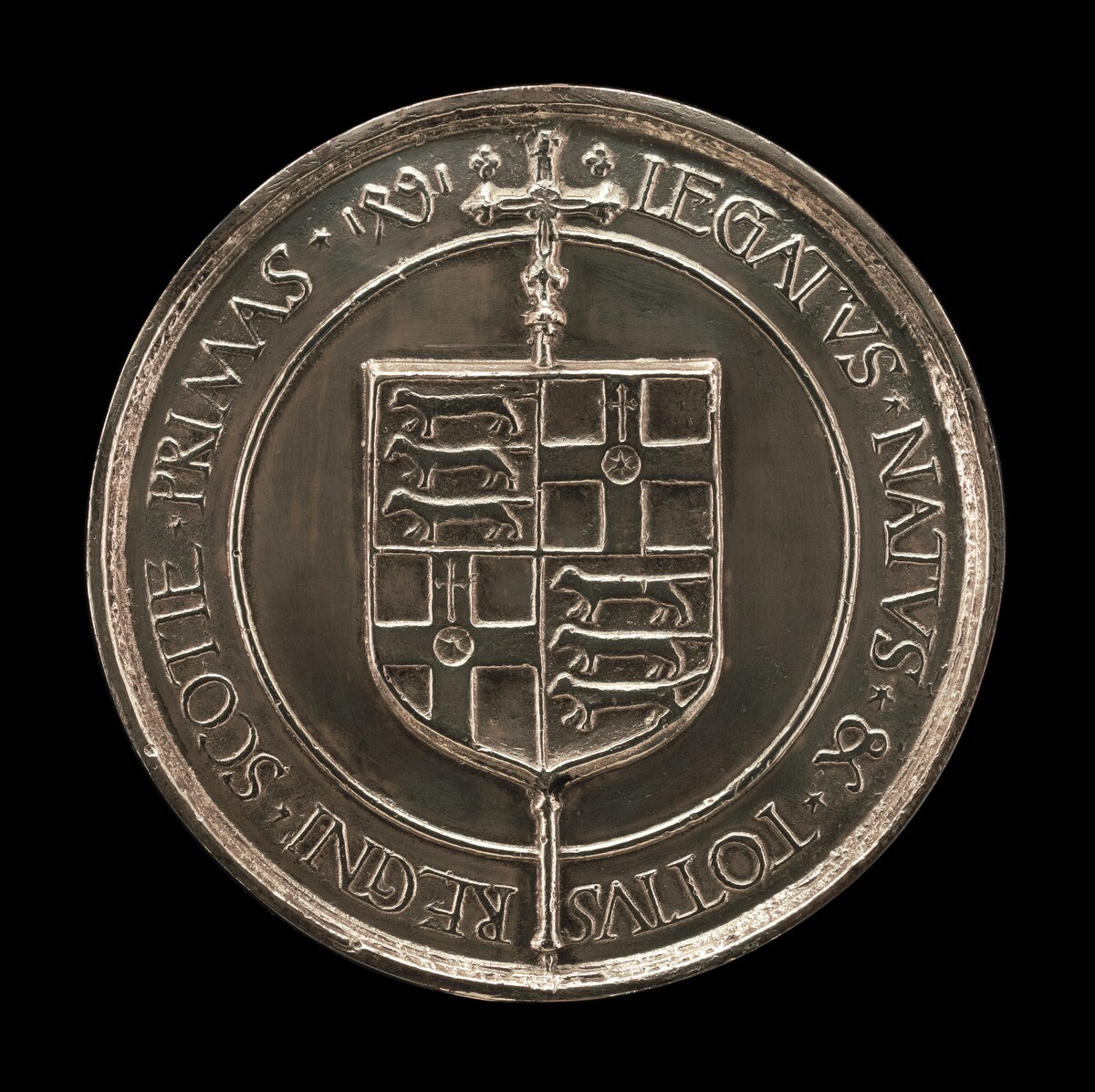 Coat of Arms and Inscription [reverse]