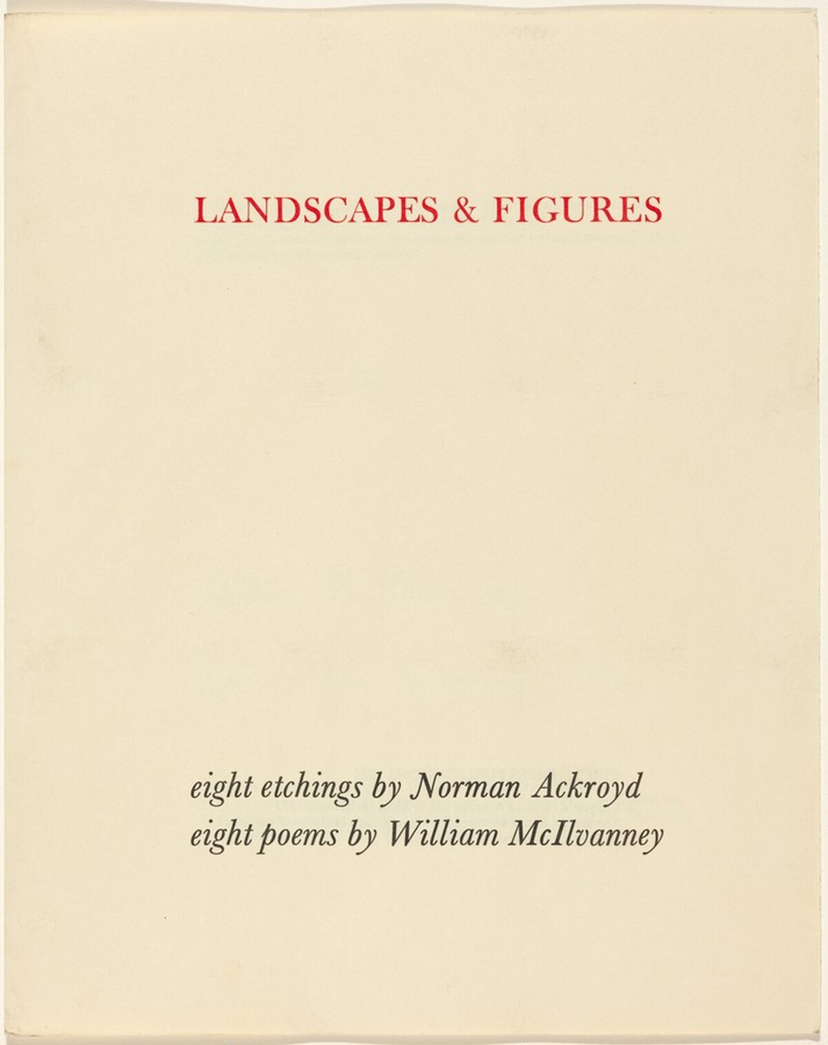 Landscapes & Figures
