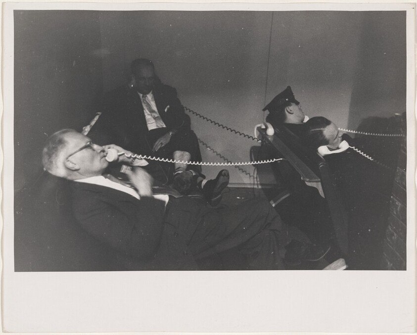 Pledge drive, convention hall--Chicago