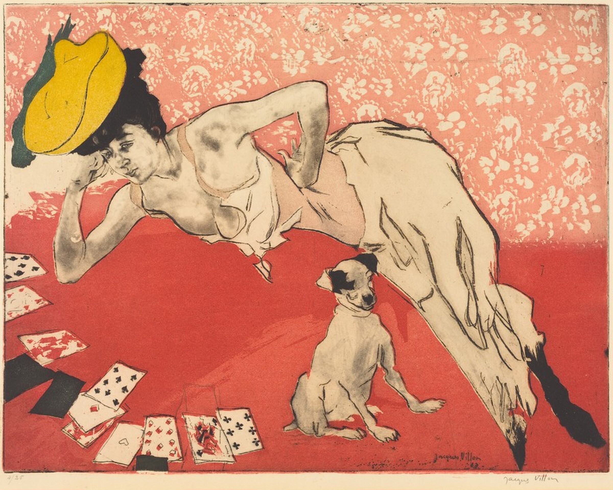 The Cards (Les cartes), Jacques Villon, 1903