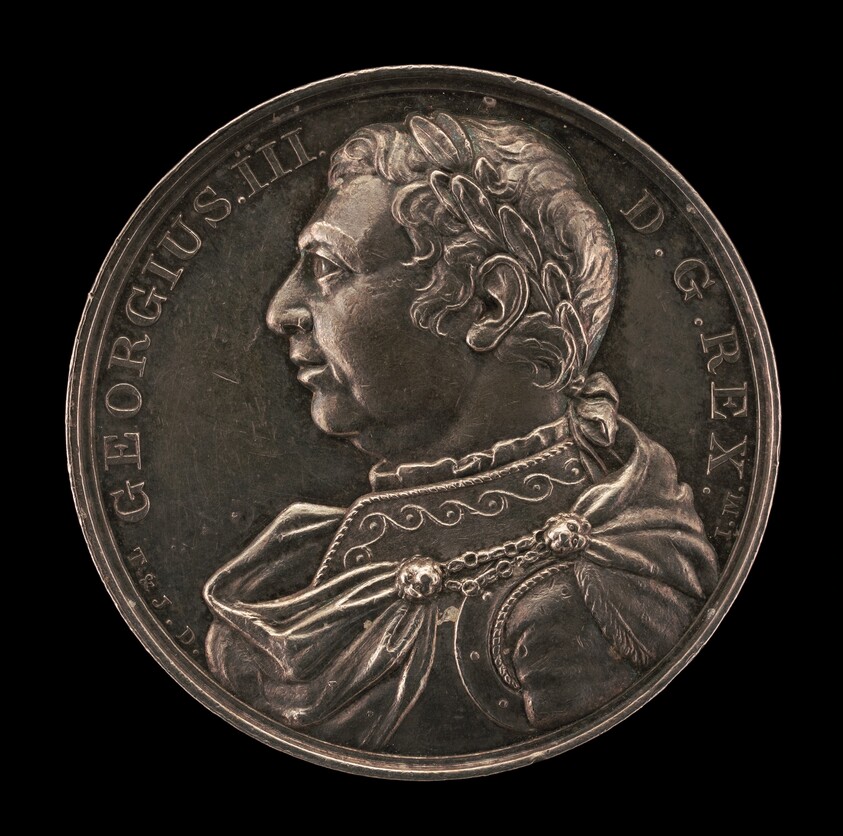 Death of King George III [obverse]