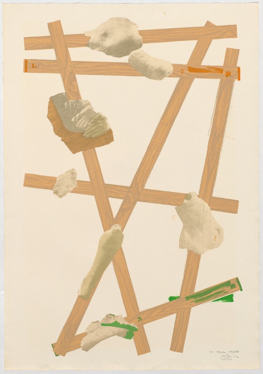 Four Panels from Untitled 1972 [D panel, trial proof 14]