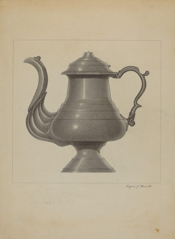 Pewter Coffee Pot
