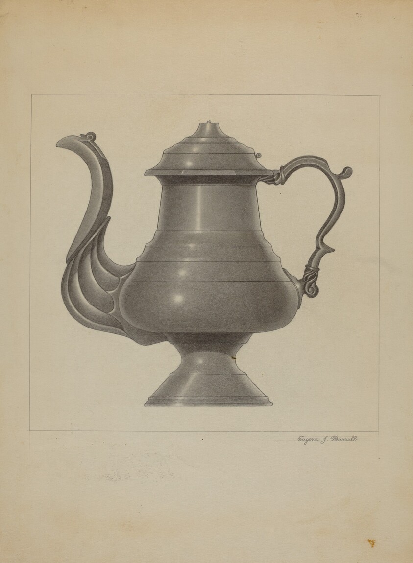 Pewter Coffee Pot