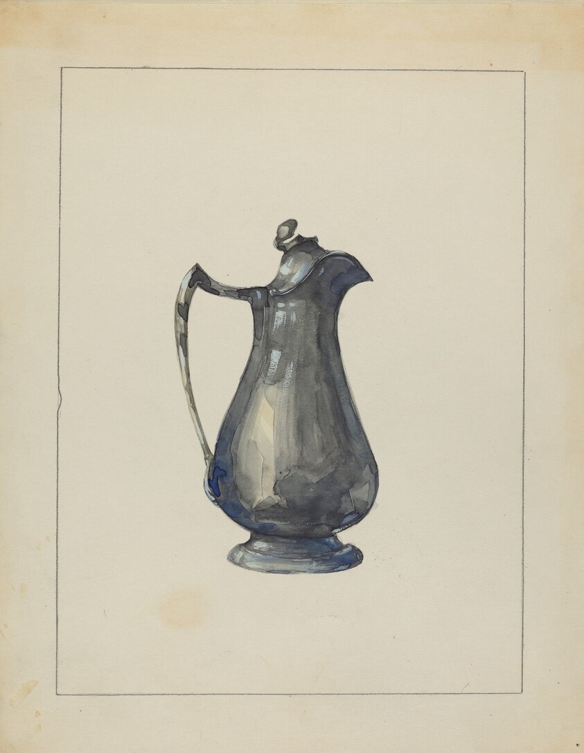 Pewter Pitcher