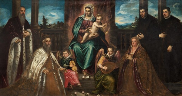 Doge Alvise Mocenigo and Family before the Madonna and Child