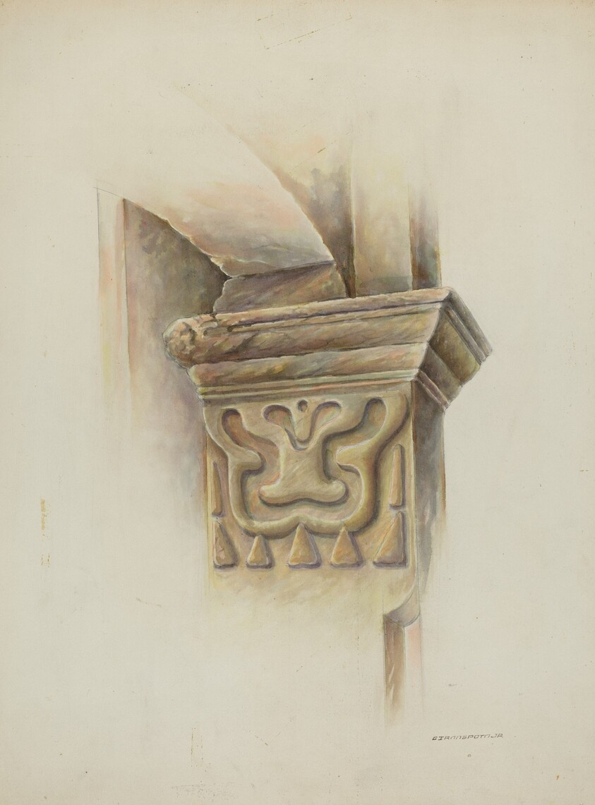 Capital on Column