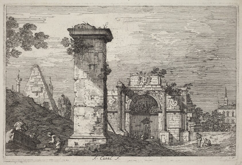 Landscape with Ruined Monuments