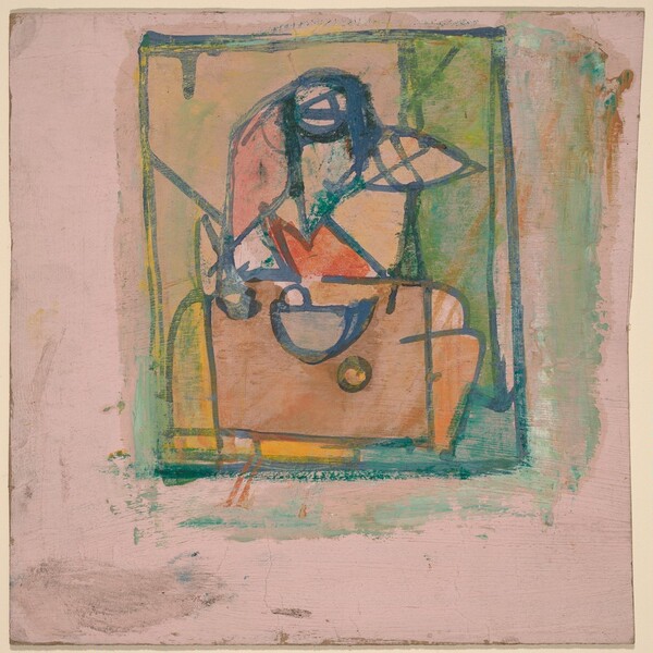 Figure at a Table