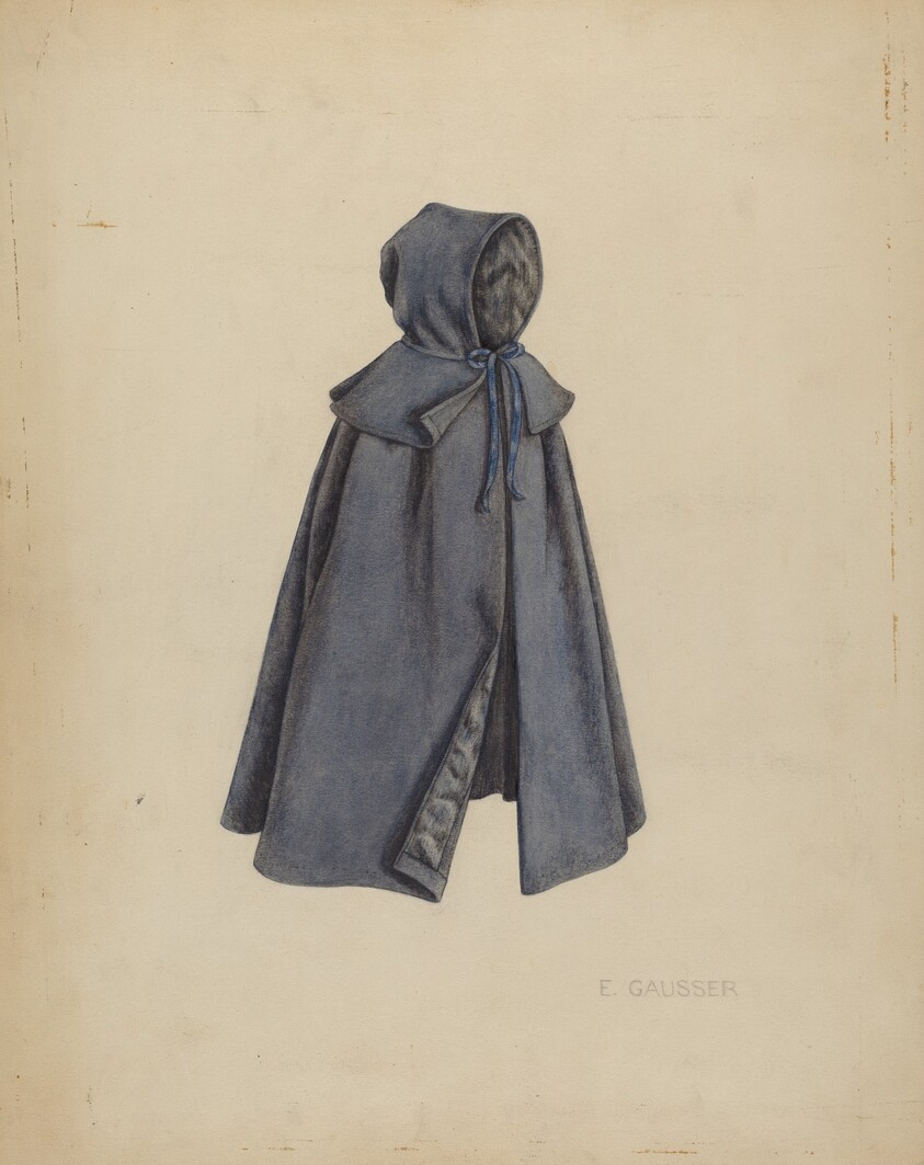 Shaker Doll's Cloak