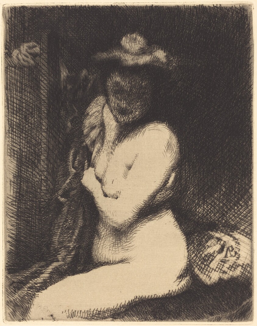 Woman at Her Toilette (La toilette)