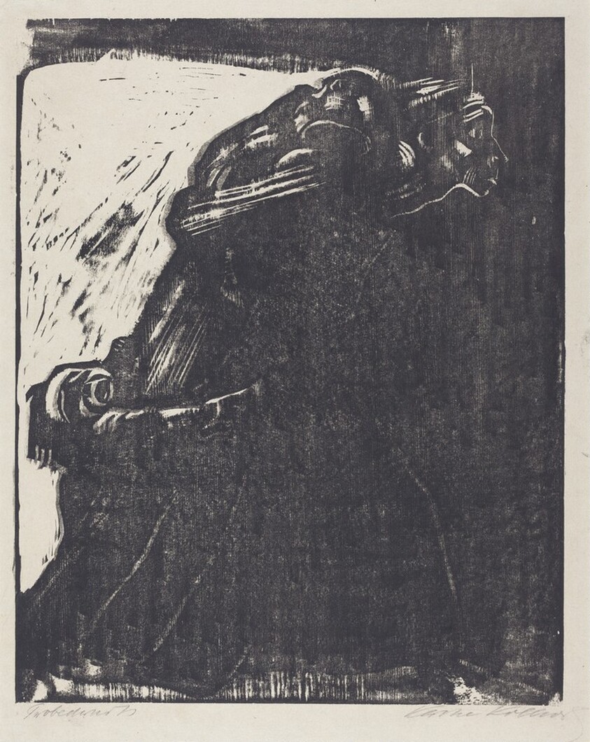 Woman and Children Going to Their Death (Fraumit Kindern in den Tod Gehend)