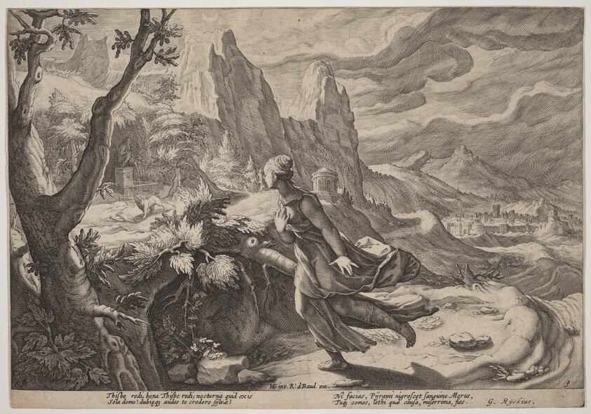 Thisbe Frightened by the Lion