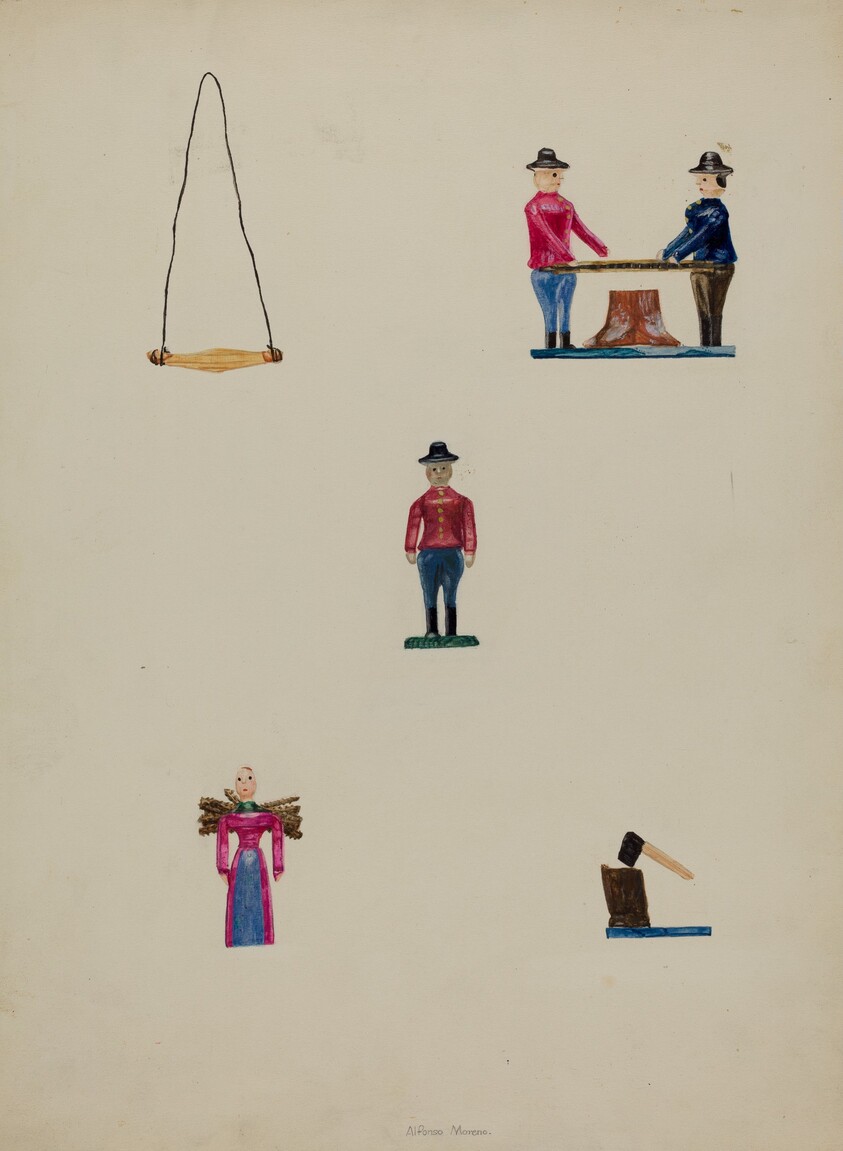 Miniature Lumber Camp