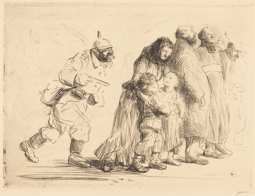 Les notables (grande planche) (The Notables) (large plate)