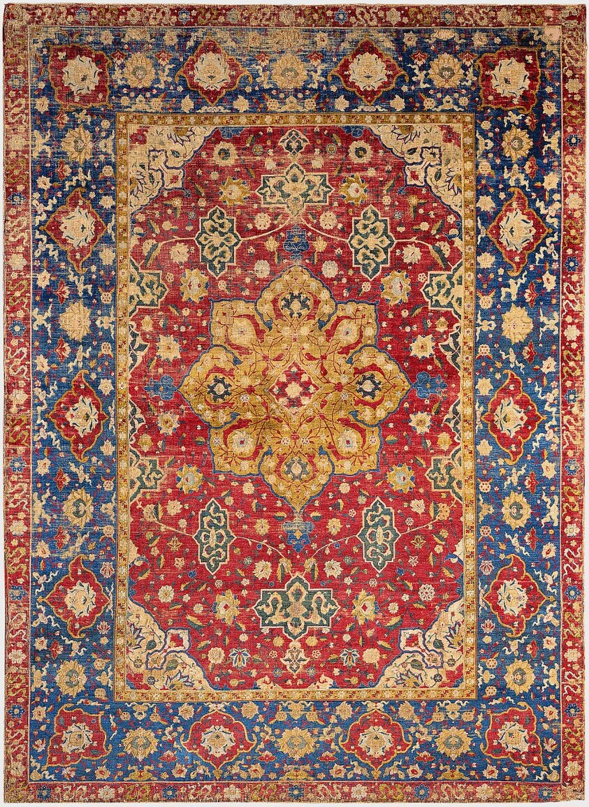 Silk Medallion Rug