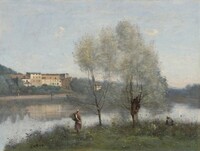 Ville-d'Avray, Jean-Baptiste-Camille Corot, c. 1865
