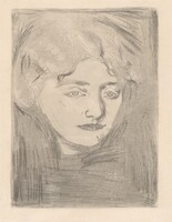 Portrait of Tulla Larsen, Edvard Munch, 1898