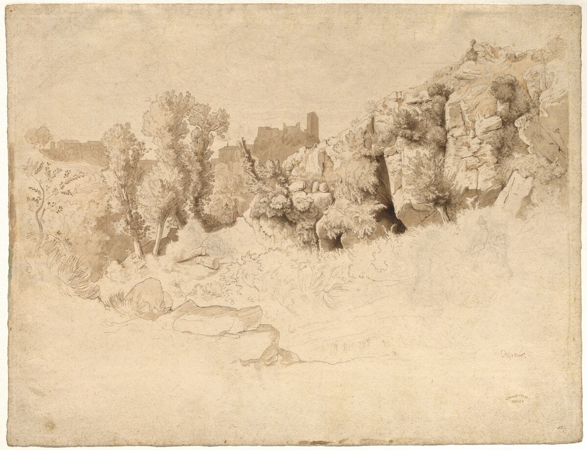 Rock Formations near Olevano