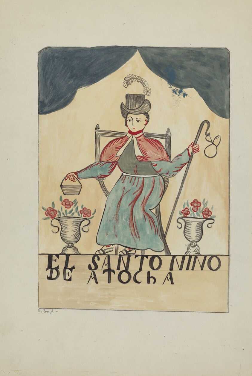 Retablo-Child's Saint