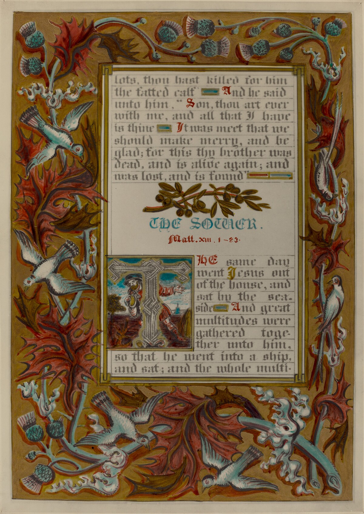 Illuminated Parable: The Sower