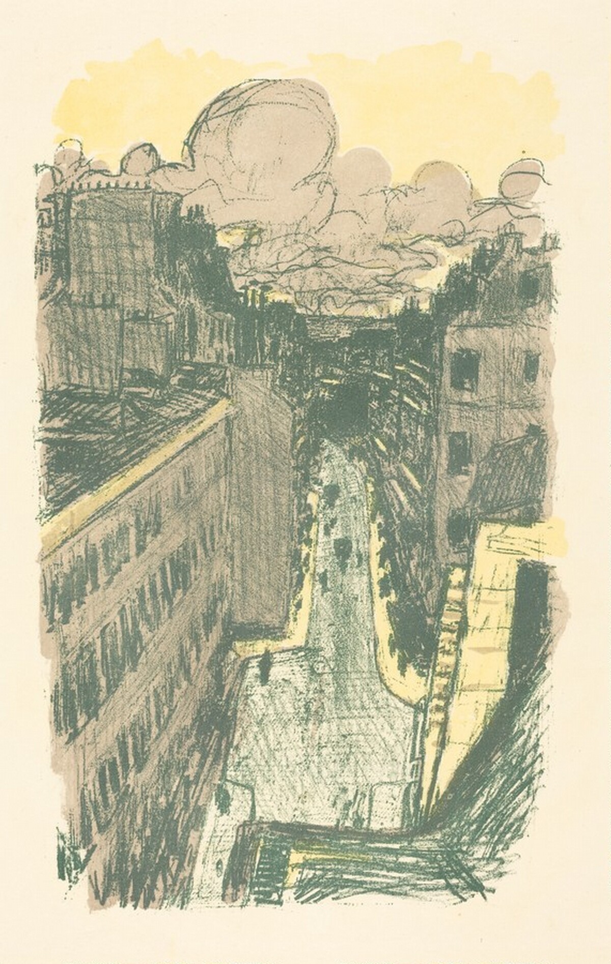 Street Seen from Above (Rue vue d'en haut)