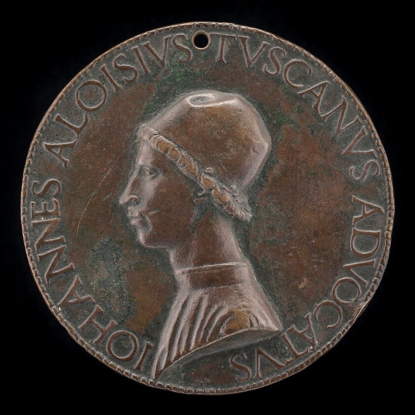 Giovanni Alvise Toscani, c. 1450-1478, Milanese Jurisconsult, Consistorial Advocate, and Auditor General under Pope Sixtus IV [obverse]