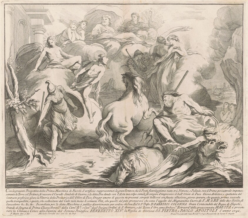 The Prima Macchina for the Chinea of 1742: The Contest of Neptune and Minerva