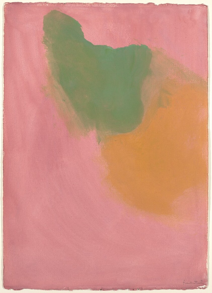 Study for "Green Likes Mauve"