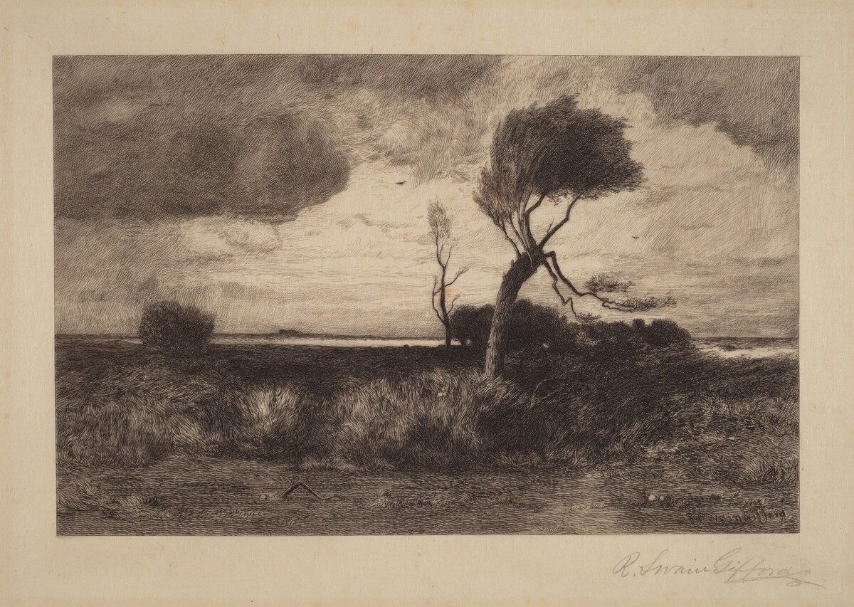 Near the Coast [large plate]
