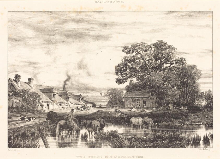 View in Normandy (Vue prise en Normandie)