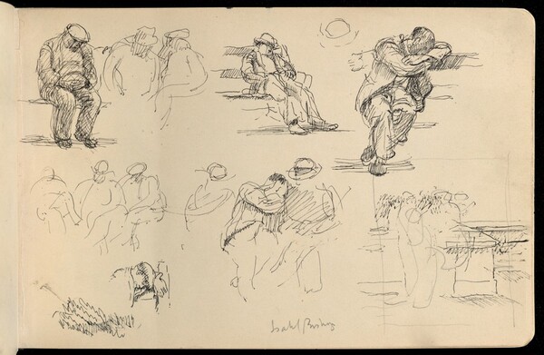 Isabel Bishop Early Sketchbook