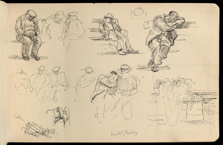 Isabel Bishop Early Sketchbook